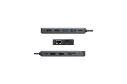 Alogic Dockingstation USB-C 12 in 1 Dual Display Mini MV2