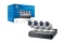 LevelOne CCTV 8-Kanal Kit 2MP/IP66/H.264/1x3,5/IR-30m weiß