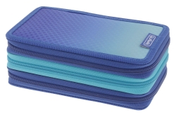 Herlitz TriCase 31tlg Dip Dye Blue/Turquoise
