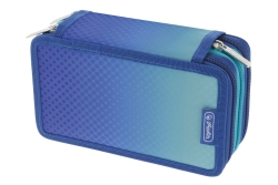 Herlitz TriCase 31tlg Dip Dye Blue/Turquoise