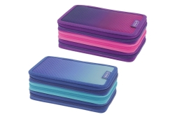 Herlitz TriCase 31tlg Dip Dye Blue/Turquoise
