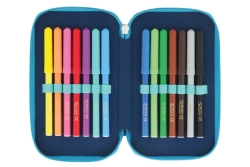Herlitz TriCase 31tlg Dip Dye Blue/Turquoise