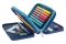 Herlitz TriCase 31tlg Dip Dye Blue/Turquoise