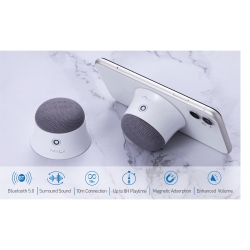 ultron Mag Soundmate magnetic BT Speaker 2 Stück white