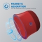 ultron Mag Soundmate magnetic BT Speaker,1 Stück red