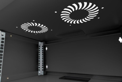 DIGITUS Wandgehäuse SOHO 4HE 241x540x400mm schwarz unm.