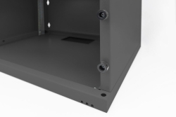 DIGITUS Wandgehäuse SOHO 4HE 241x540x400mm schwarz unm.