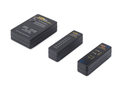 Equip Kabeltester für RJ45/RJ12/RJ11/BNC/PoE schwarz