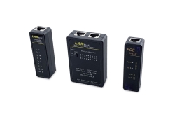 Equip Kabeltester für RJ45/RJ12/RJ11/BNC/PoE schwarz
