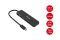 Equip 4-Port USB-C3.2-Hub->2xUSB-A 3.2/2xUSB-C/USB-C 10Gbps