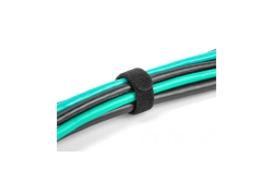 DELOCK Klett-Kabelbinder L 150 x B 12 mm schwarz 10 Stück