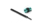 DELOCK Klett-Kabelbinder L 150 x B 12 mm schwarz 10 Stück
