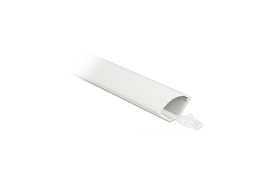 DELOCK Eckkanal selbstklebend 43 x 23 mm - Länge 1 m weiß