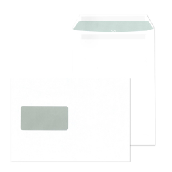 Versandtaschen C5, mit Fenster, selbstklebend, 90 g/qm,...
