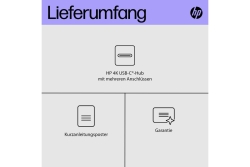 HP Notebook Dockingstation USB-C 4K USB-C Multiport Hub