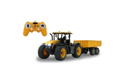Jamara JCB Fastrac Traktor mit Kippanhänger 1:24 2,4GHz