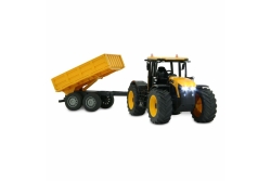 Jamara JCB Fastrac Traktor mit Kippanhänger 1:24 2,4GHz