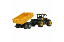 Jamara JCB Fastrac Traktor mit Kippanhänger 1:24 2,4GHz