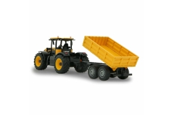 Jamara JCB Fastrac Traktor mit Kippanhänger 1:24 2,4GHz