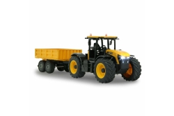 Jamara JCB Fastrac Traktor mit Kippanhänger 1:24 2,4GHz