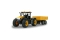 Jamara JCB Fastrac Traktor mit Kippanhänger 1:24 2,4GHz