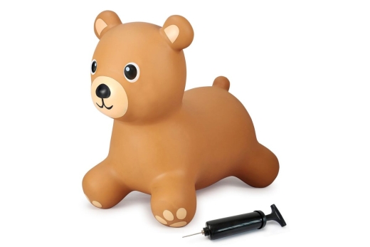 Jamara Hüpftier Bär mit Pumpe