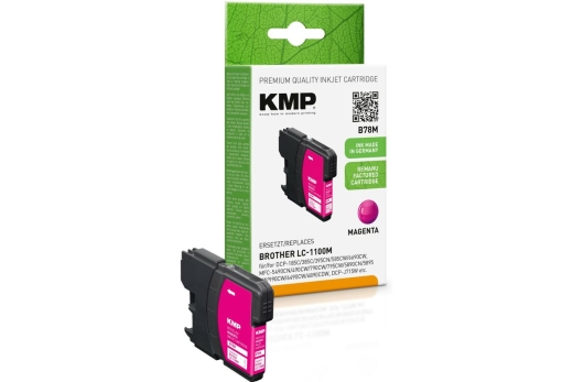 KMP Patrone Brother LC-1100M 325 S. magenta remanufactured