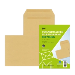 Versandtaschen Recycling - C5, ohne Fenster,...