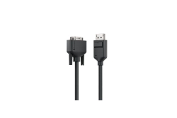 Alogic DisplayPort Kabel DPort -> VGA M/M 2m schwarz