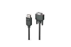 Alogic DisplayPort Kabel DPort -> VGA M/M 2m schwarz