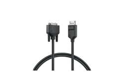 Alogic DisplayPort Kabel DPort -> VGA M/M 2m schwarz