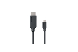 Alogic USB C Adapterkabel Typ C -HDMI M/M 4k 60 Hz 1m, sw