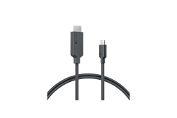 Alogic USB C Adapterkabel Typ C -HDMI M/M 4k 60 Hz 2m, sw
