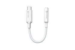 Alogic USB Adapter USB-C -> 3,5mm Audio 0,1m weiß