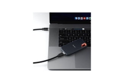 Alogic USB 3.2 Anschlusskabel Typ C -C 5A M/M 1m, sw