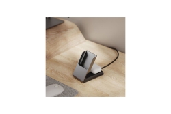 Alogic Ladegerät 15W 2in1 mit Halterung mag. Qi schwarz