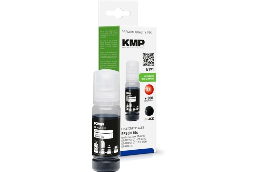 KMP Tinte EcoTank T00P1 4800 S. black remanufactured