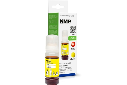 KMP Tinte EcoTank T00P4 8000 S. yellow remanufactured