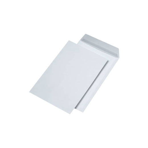 Versandtaschen C4, blickdicht, ohne Fenster, haftklebend, 120 g/qm, weiß, 250 Stück