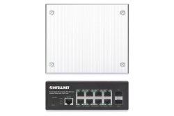 INTELLINET 8-Port Gb PoE+ Web-Managed Industrie-Switch 2xSFP