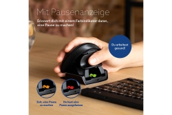 R-Go Maus Twister ergonomisch beidhändig USB u. Bluetooth sw