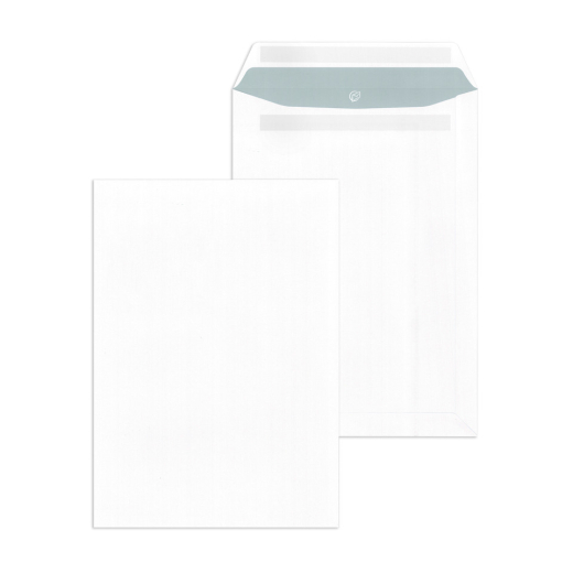 Versandtaschen C4 , ohne Fenster, selbstklebend, 100 g/qm, weiß, 250 Stück
