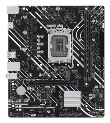 ASUS PRIME H610M-K D4 ARGB (INTEL,1700,DDR4,mATX)