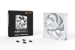 be quiet! Lüfter 120*120*25 Pure Wings 3 White PWM