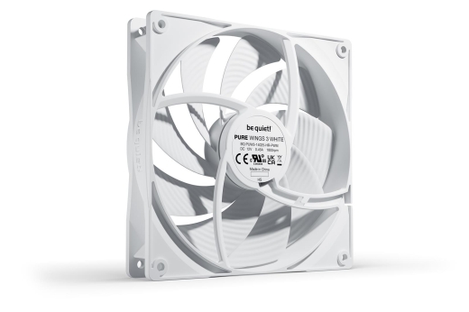 be quiet! Lüfter 140*140*25 Pure Wings 3 White PWM highspeed