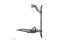 Neomounts 17-32 1TFT Workplace wandmontiert schw. Max.9