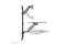 Neomounts 17-32 1TFT Workplace wandmontiert schw. Max.9