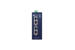 PLANET Industrial 2-Port GE 802.3bt PoE++ Injector Hub (12V)