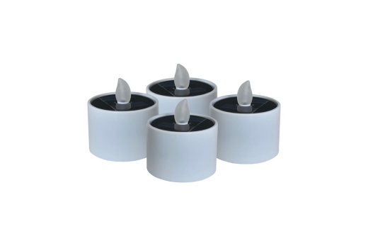 RealPower LED- Solar Teelicht STL-4, 4 Stück