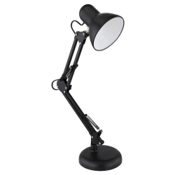 RealPower Retro Schreibtischlampe SL-70,schwarz Metall